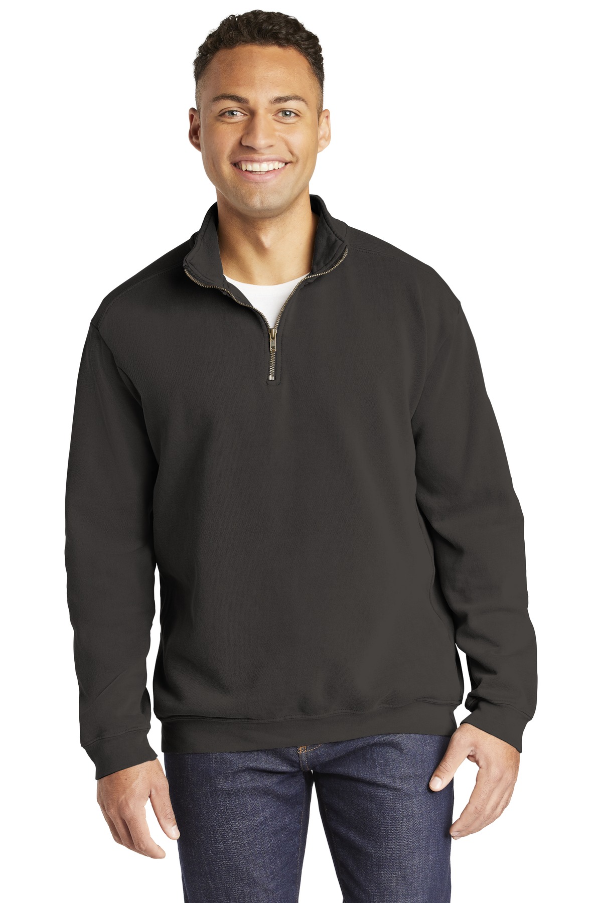 COMFORT COLORS  ®  Ring Spun 1/4-Zip Sweatshirt. 1580