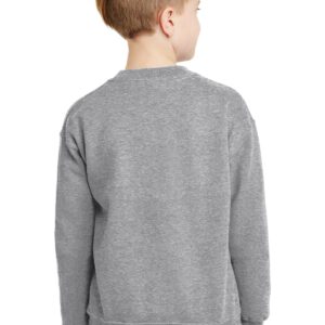Gildan ®  – Youth Heavy Blend™ Crewneck Sweatshirt.  18000B