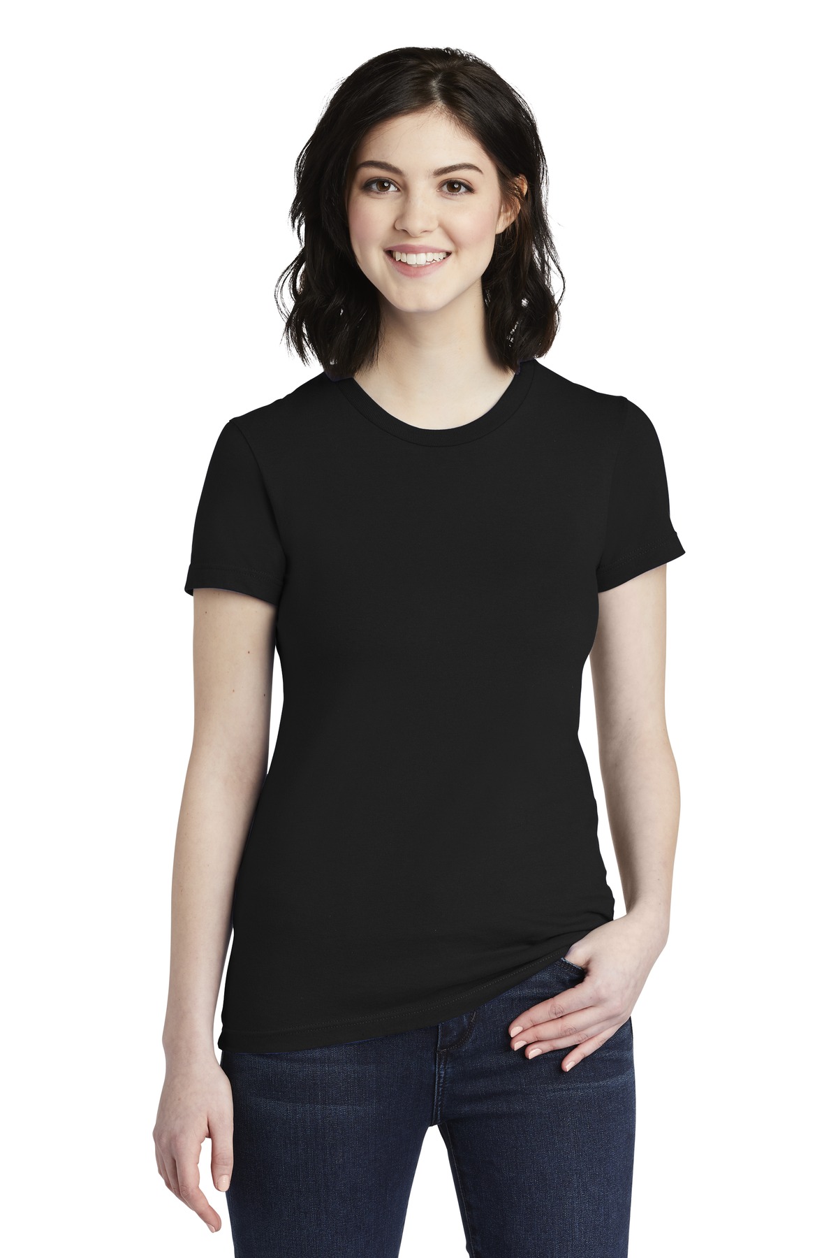 American Apparel  ®  Women's Fine Jersey T-Shirt. 2102W