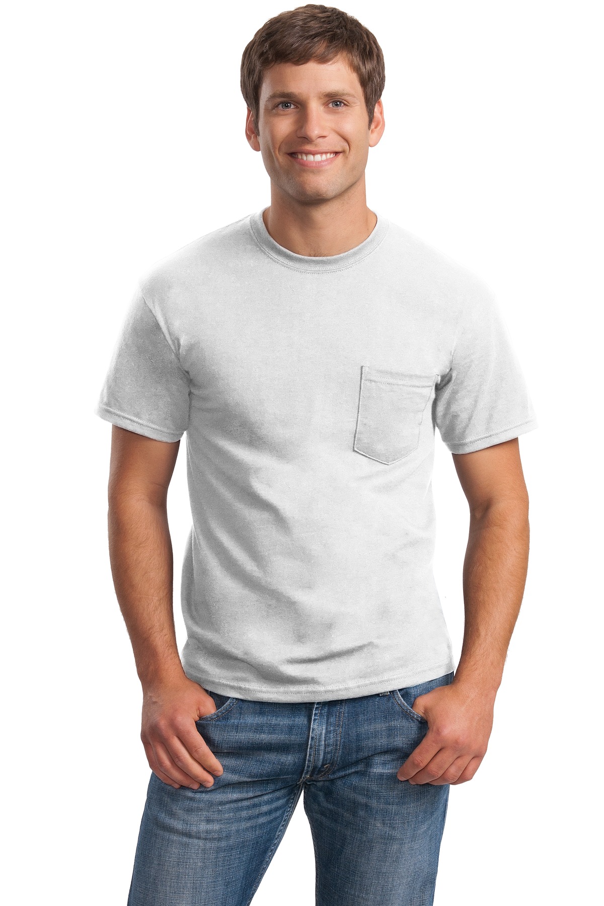 Gildan ®  - Ultra Cotton ®  100% Cotton T-Shirt with Pocket.  2300