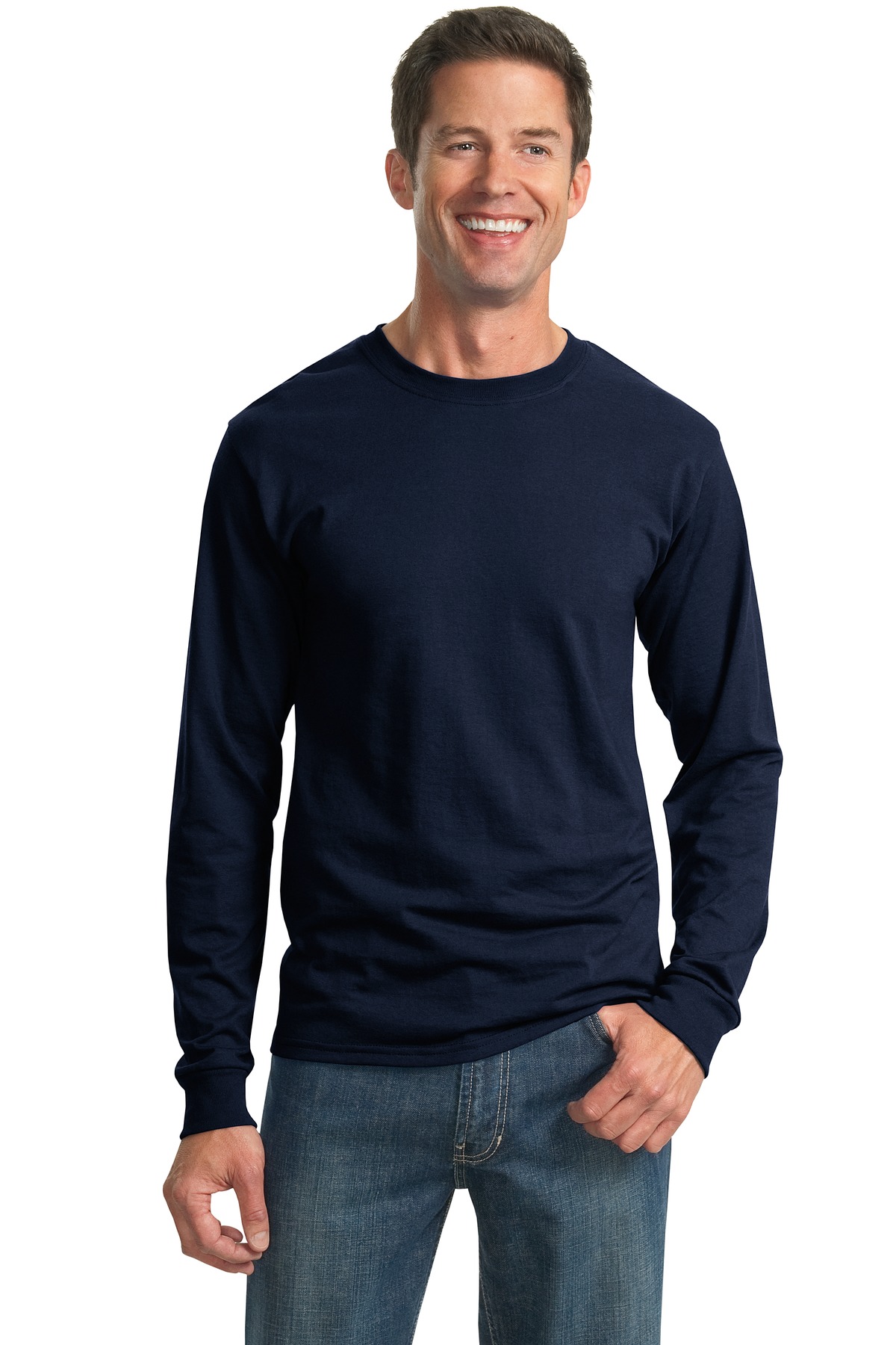 JERZEES ®  - Dri-Power ®  50/50 Cotton/Poly Long Sleeve T-Shirt.  29LS