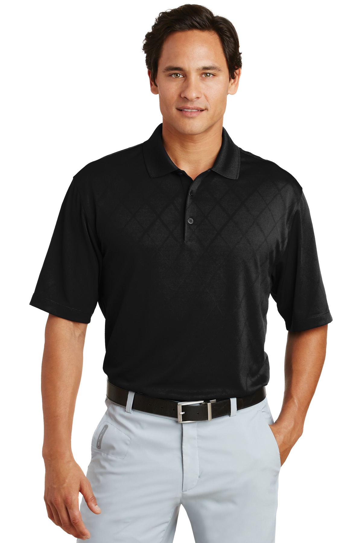 Nike Dri-FIT Cross-Over Texture Polo.  349899