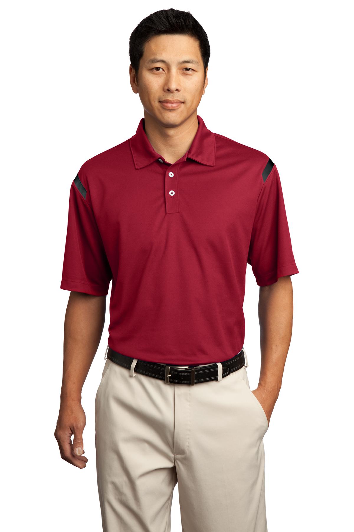 Nike Dri-FIT Shoulder Stripe Polo. 402394