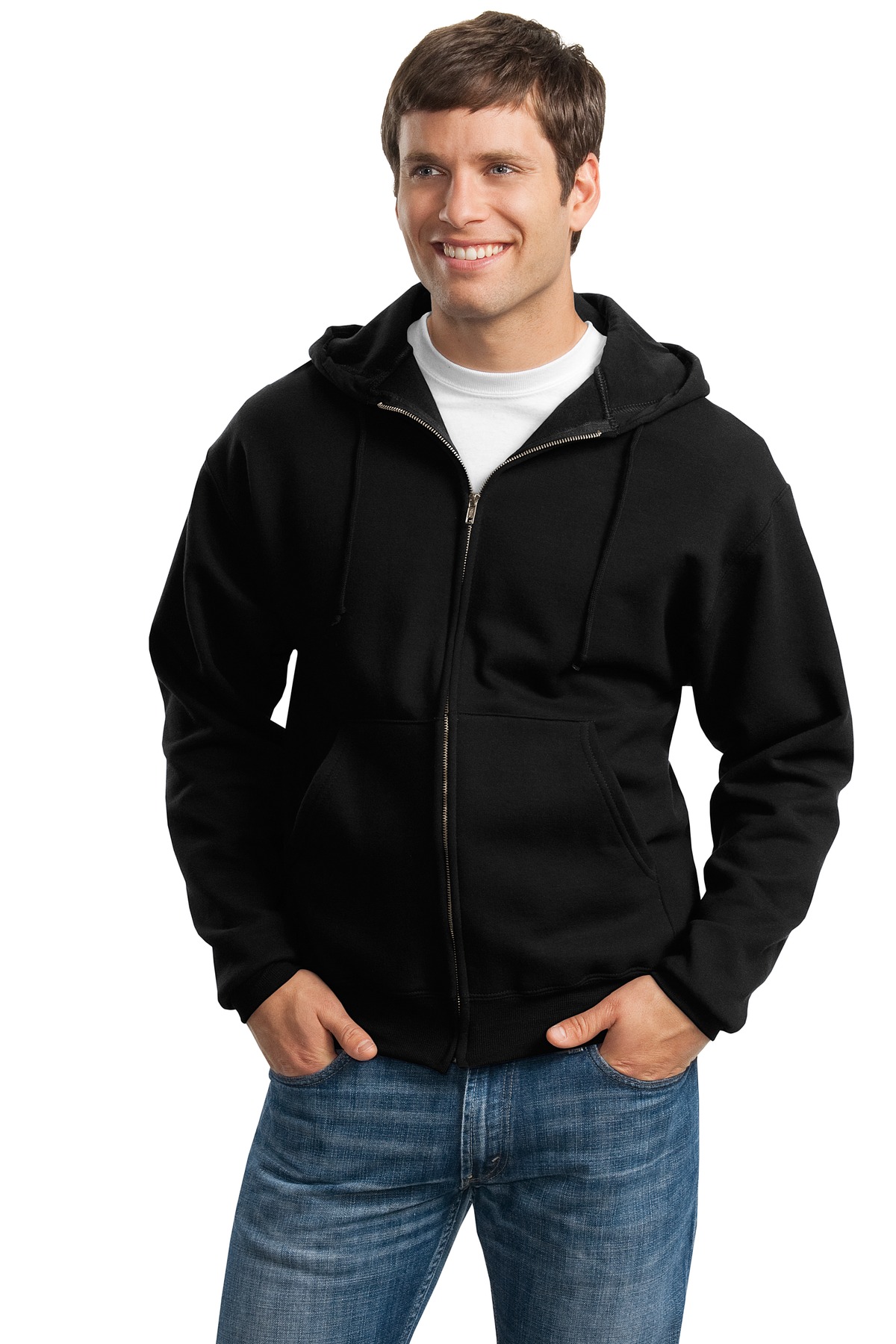 JERZEES ®  Super Sweats ®  NuBlend ®  - Full-Zip Hooded Sweatshirt.  4999M