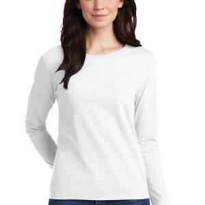 Gildan ®  Ladies Heavy Cotton ™  100% Cotton Long Sleeve T-Shirt. 5400L