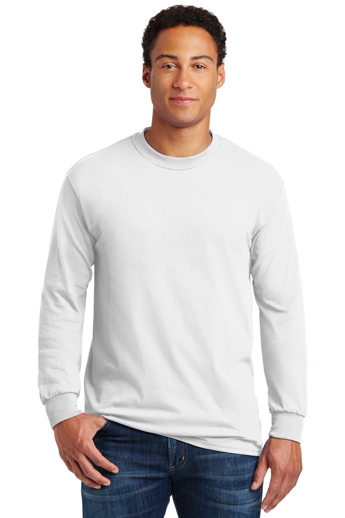 Gildan ®  - Heavy Cotton ™  100% Cotton Long Sleeve T-Shirt.  5400