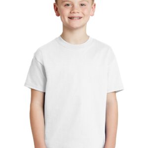 Hanes ®  – Youth Tagless ®  100%  Cotton T-Shirt.  5450