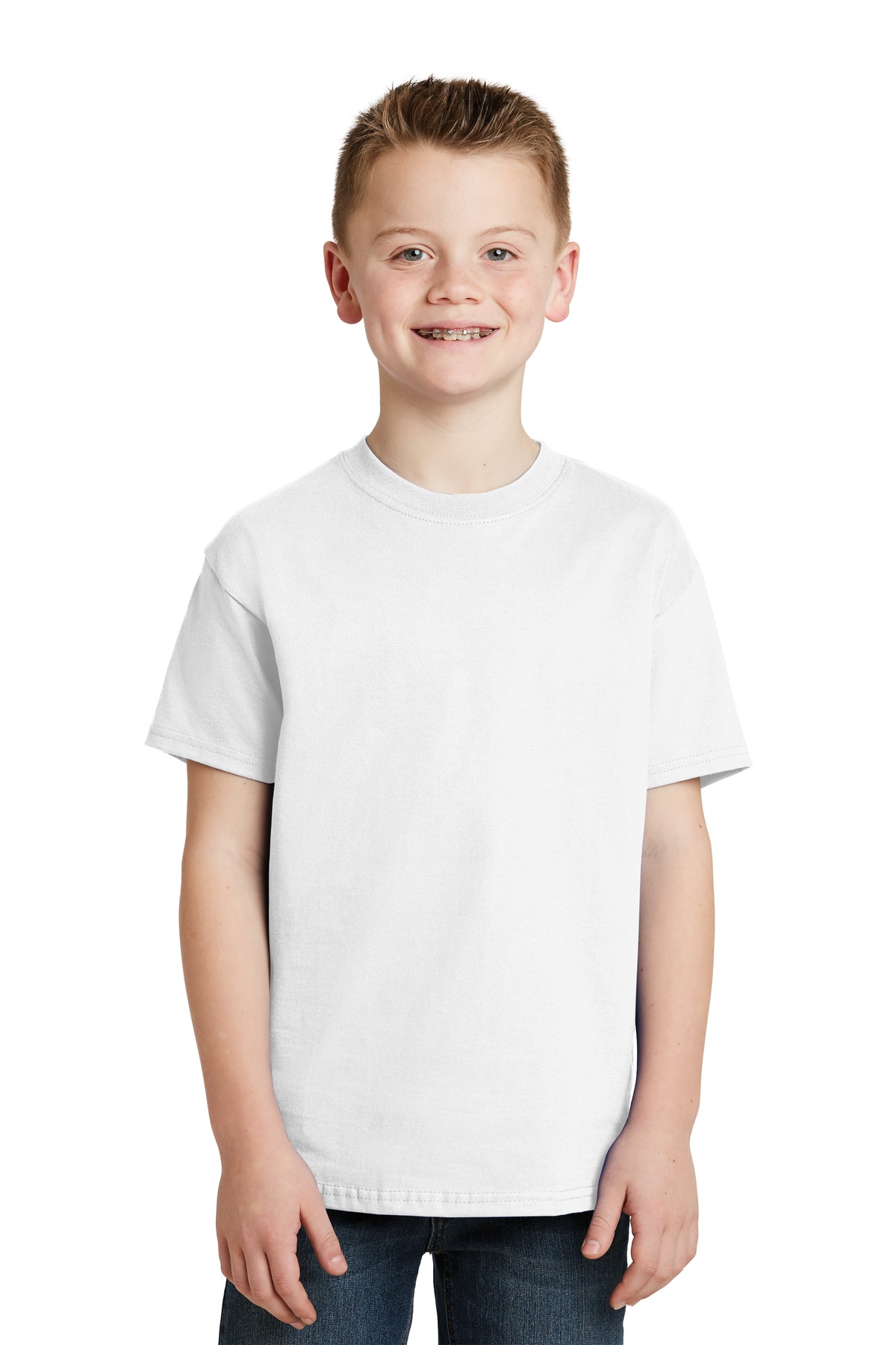 Hanes ®  - Youth Tagless ®  100%  Cotton T-Shirt.  5450