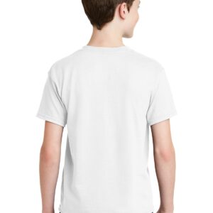 Gildan ®  – Youth DryBlend ®  50 Cotton/50 Poly T-Shirt.  8000B