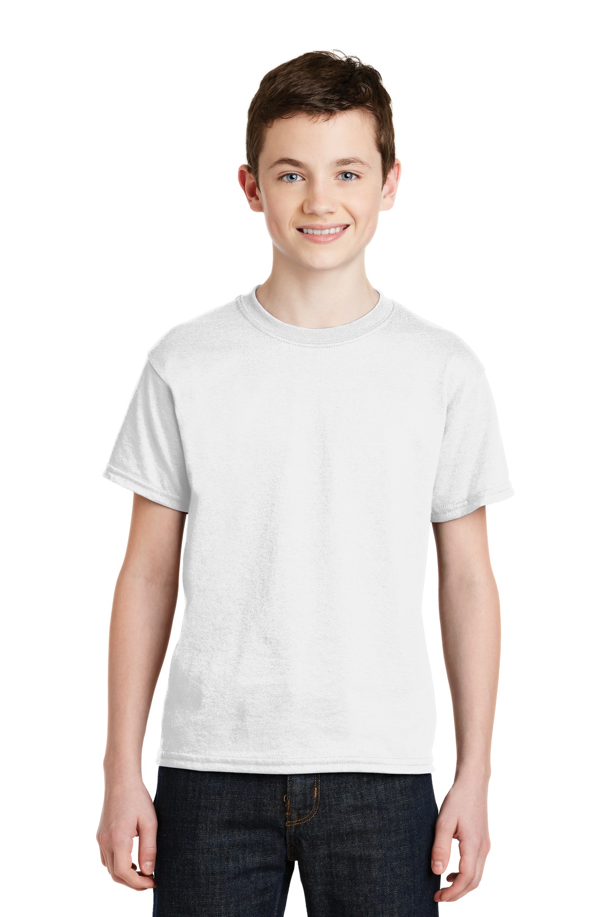 Gildan ®  - Youth DryBlend ®  50 Cotton/50 Poly T-Shirt.  8000B