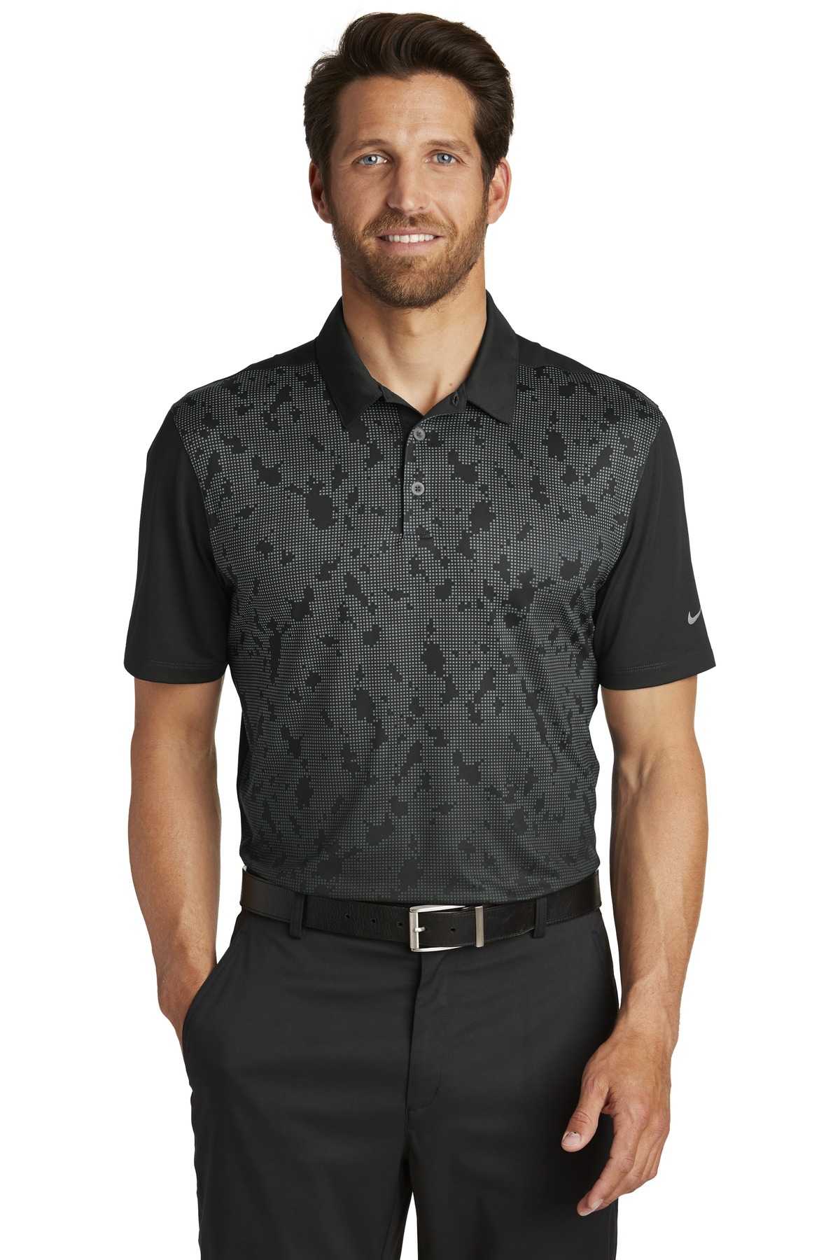 Nike Dri-FIT Mobility Camo Polo. 881658