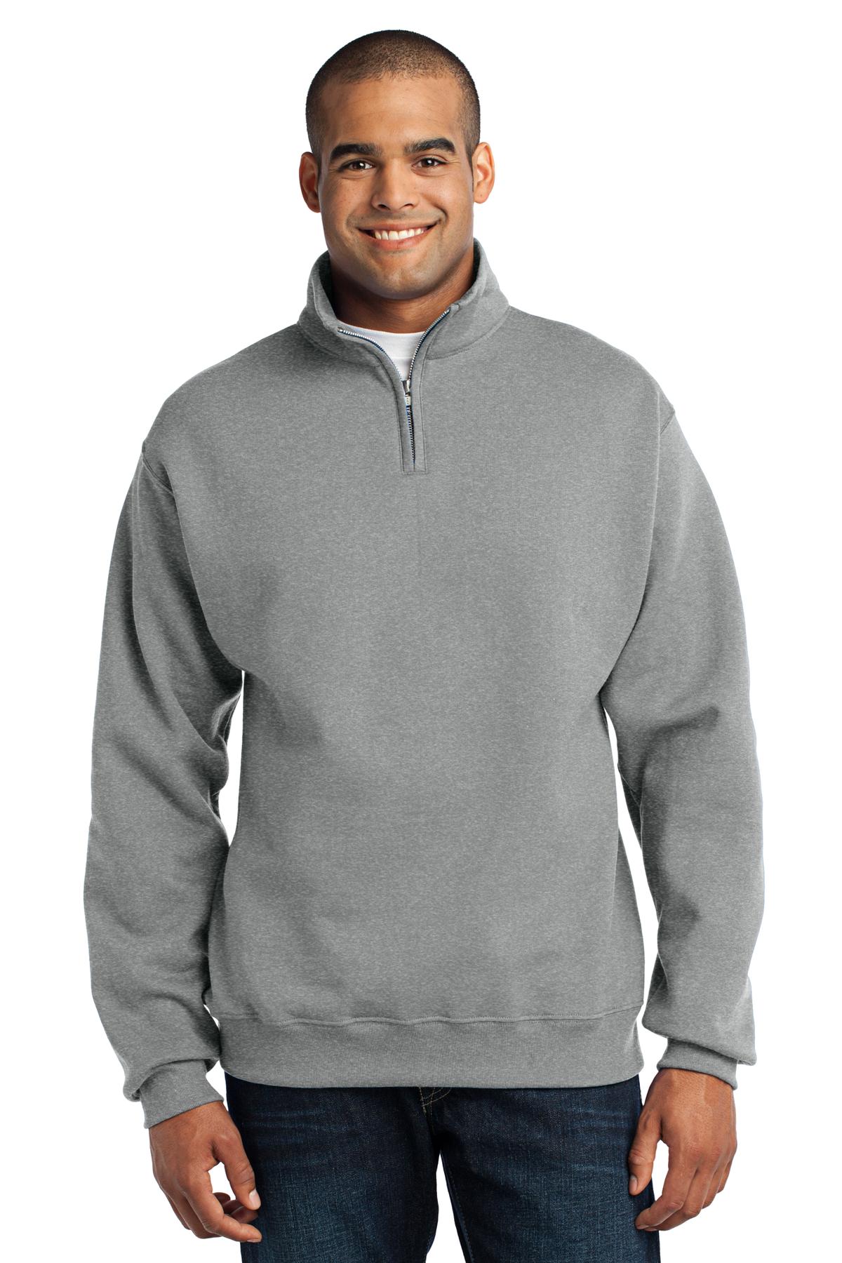 JERZEES ®  - NuBlend ®  1/4-Zip Cadet Collar Sweatshirt. 995M