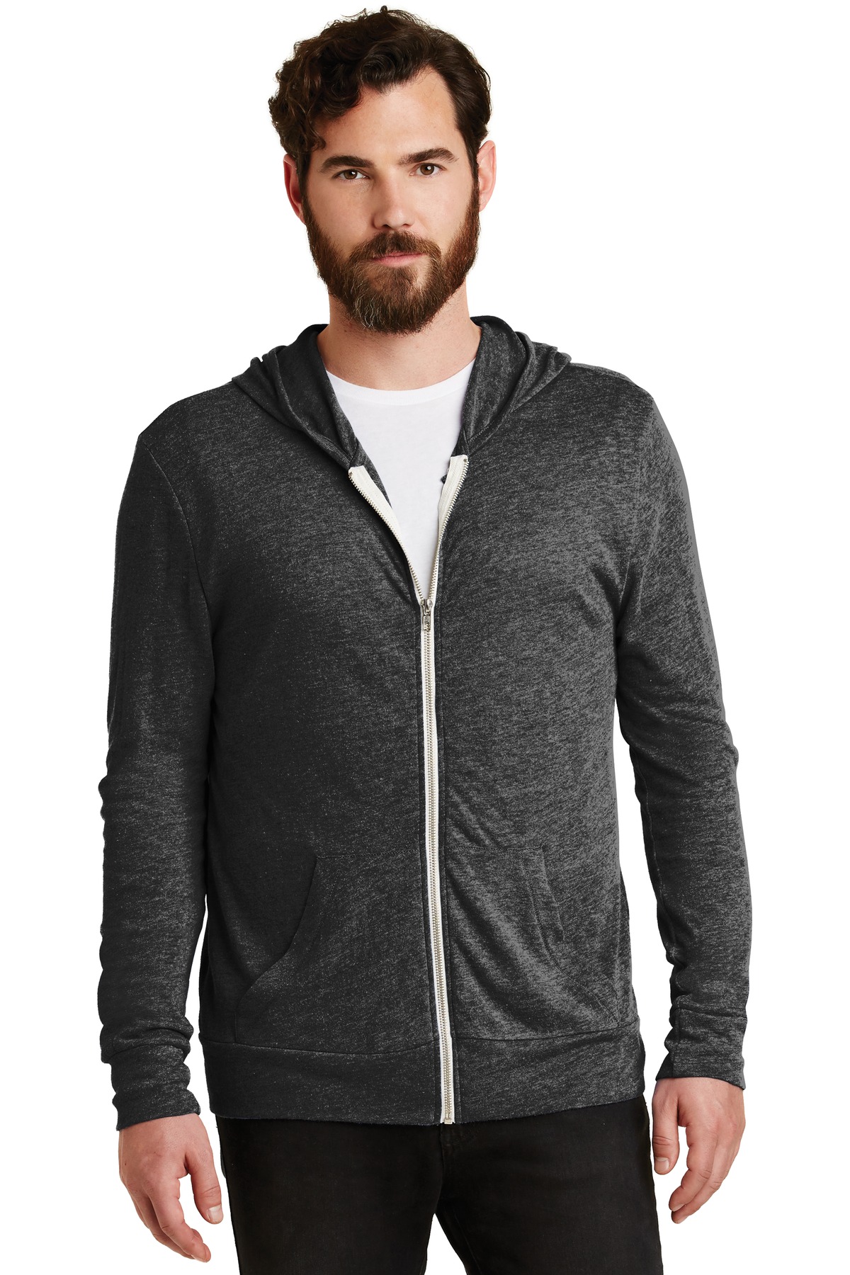 Alternative Eco-Jersey ™  Zip Hoodie. AA1970