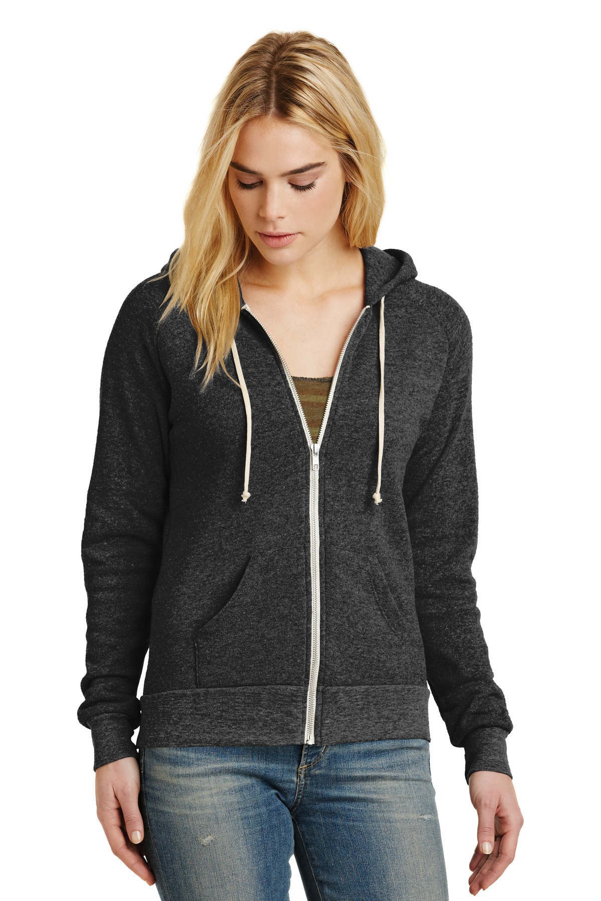 Alternative Women's Adrian Eco ™  -Fleece Zip Hoodie. AA9573