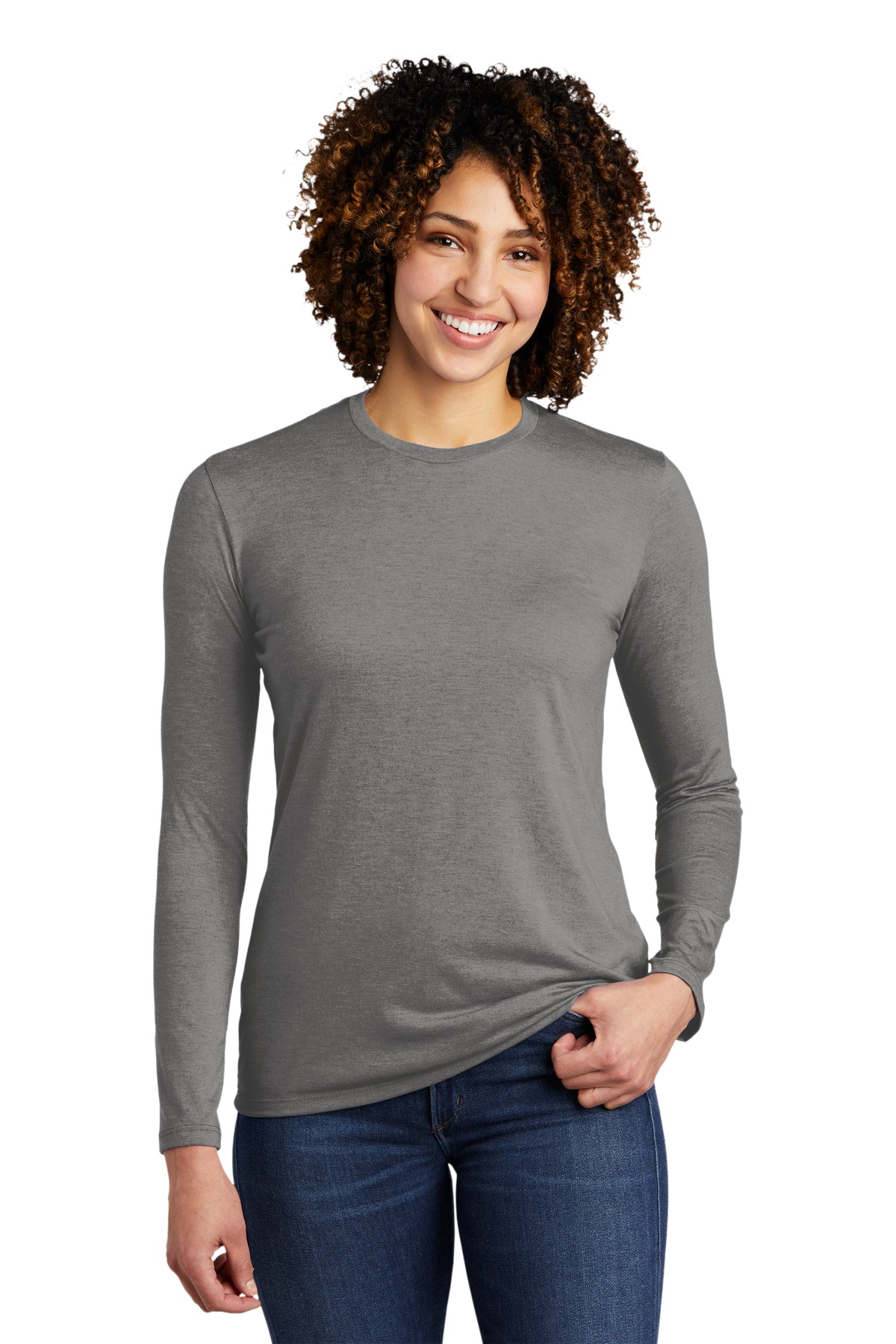 Allmade  ®   Women's Tri-Blend Long Sleeve Tee AL6008