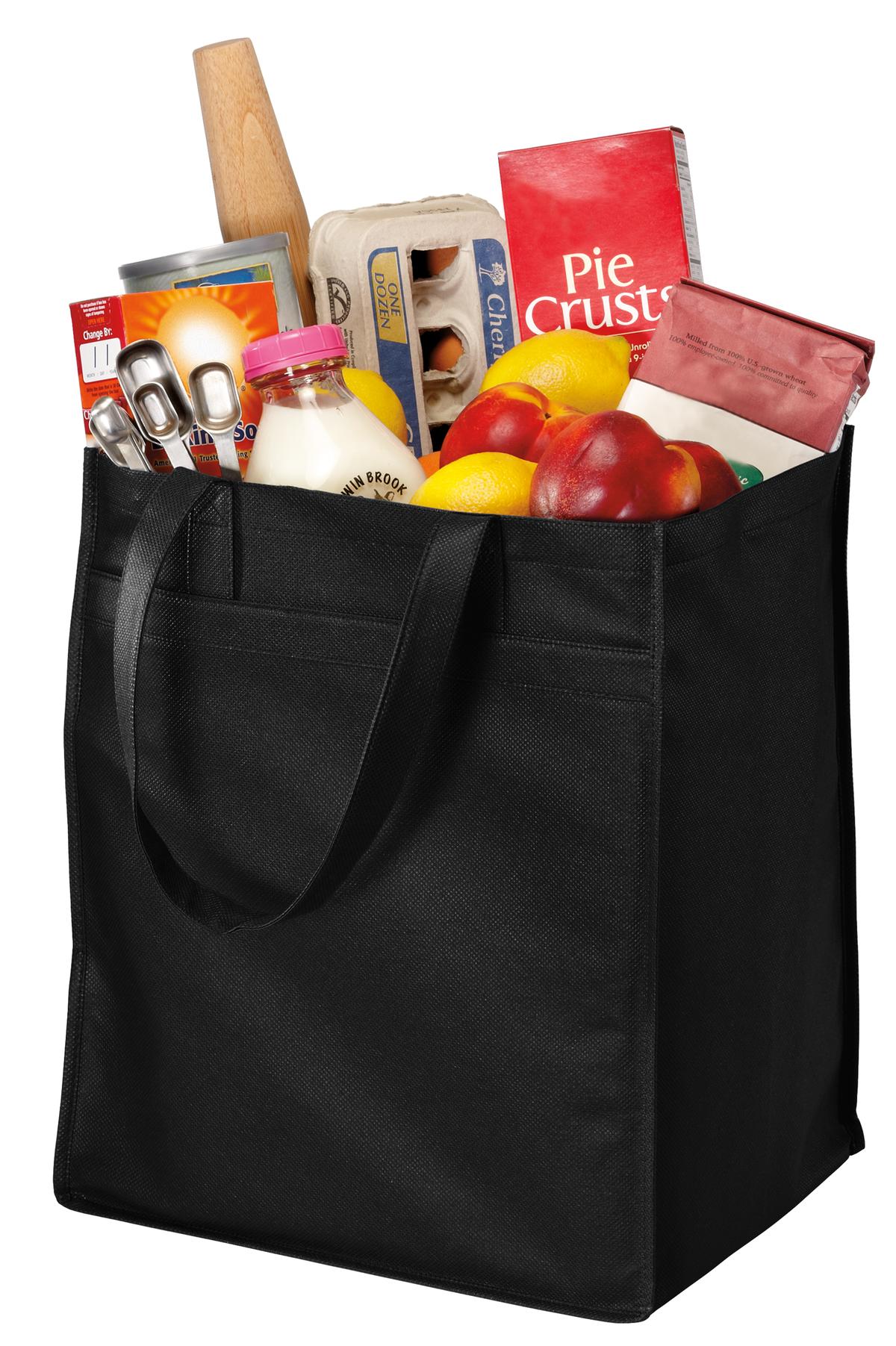 Port Authority ®  - Extra-Wide Polypropylene Grocery Tote. B160