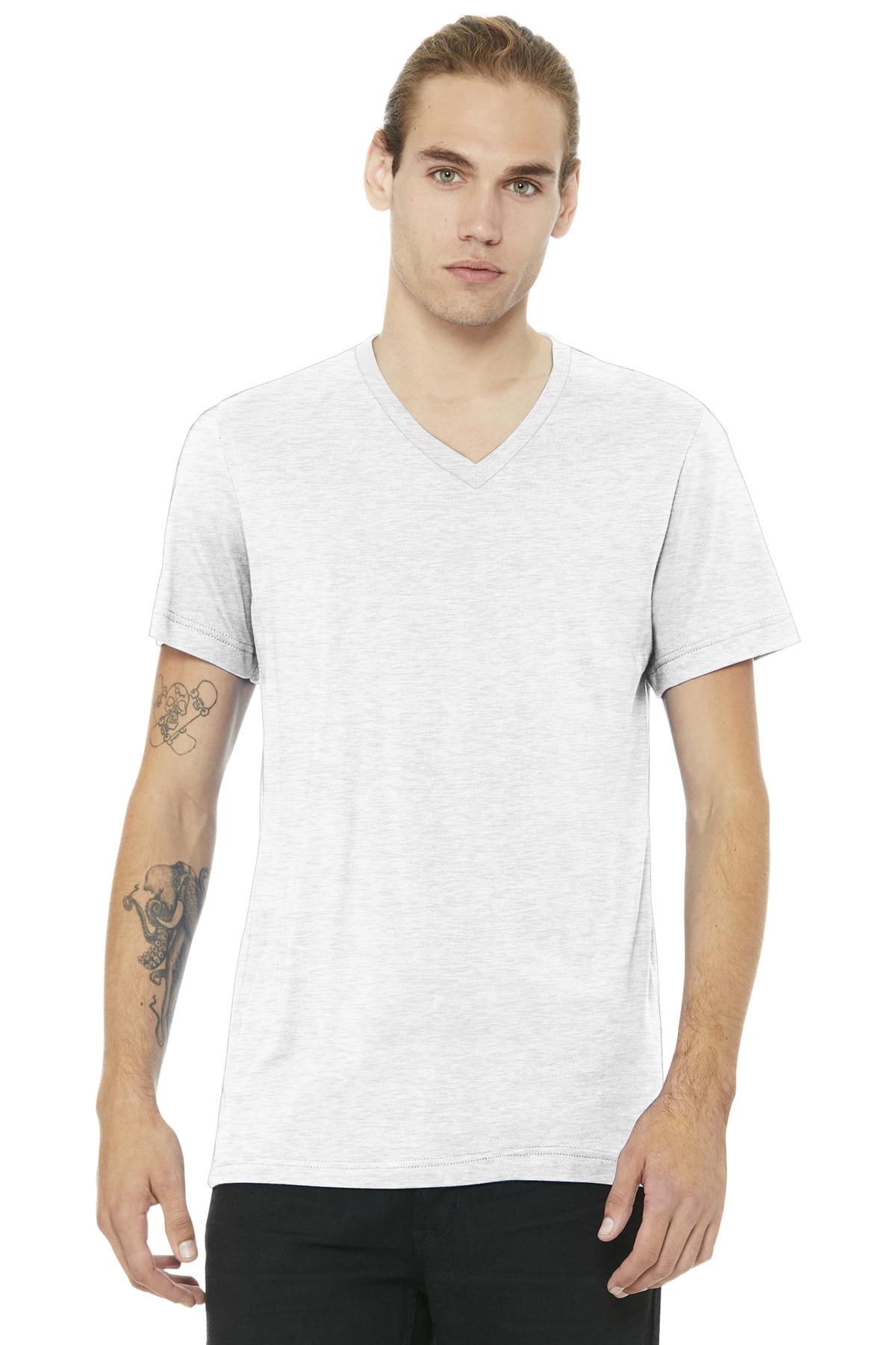 BELLA+CANVAS  ®  Unisex Jersey Short Sleeve V-Neck Tee. BC3005