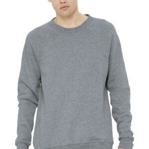 BELLA+CANVAS  ®  Unisex Sponge Fleece Raglan Sweatshirt. BC3901