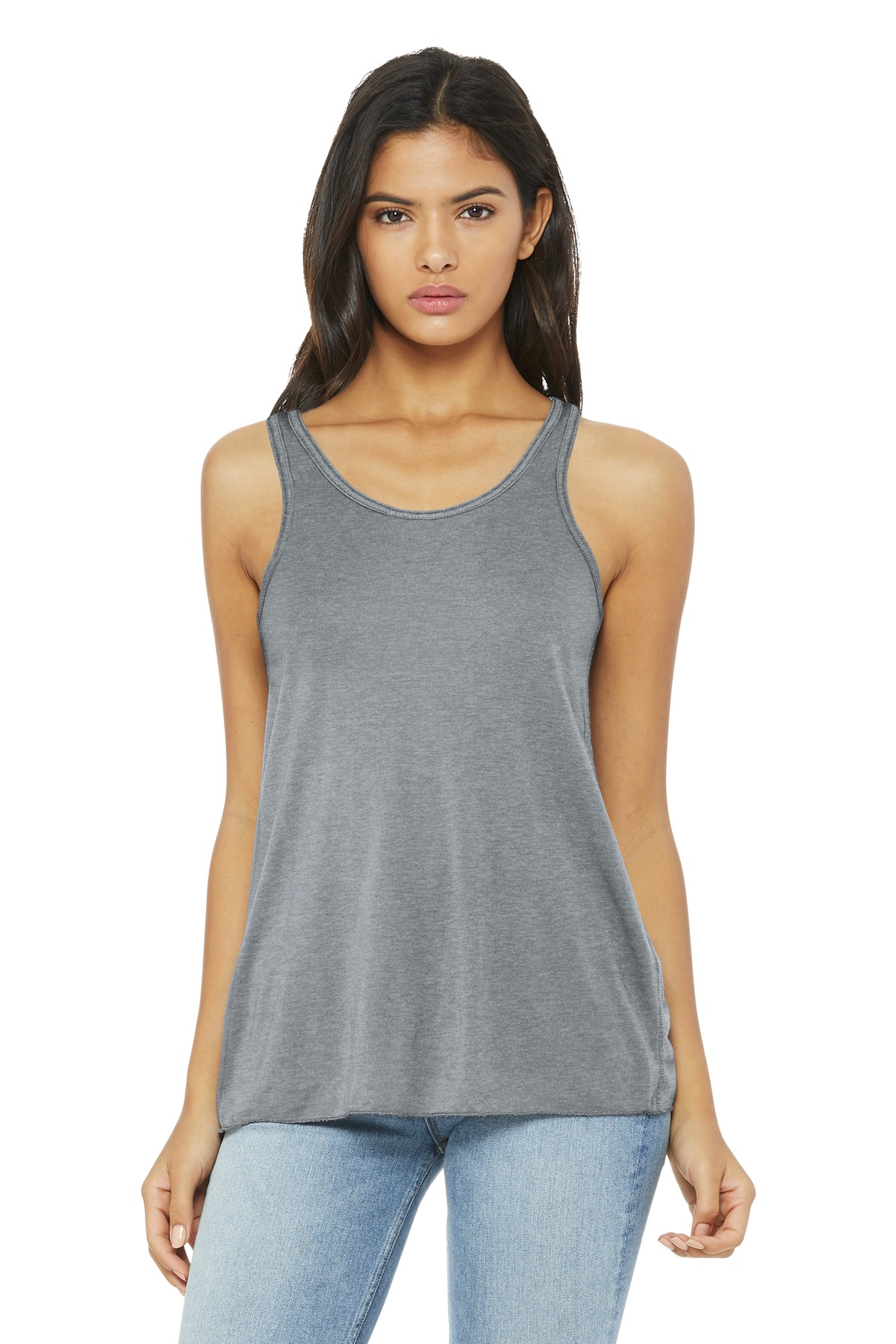 BELLA+CANVAS  ®  Women's Flowy Racerback Tank. BC8800