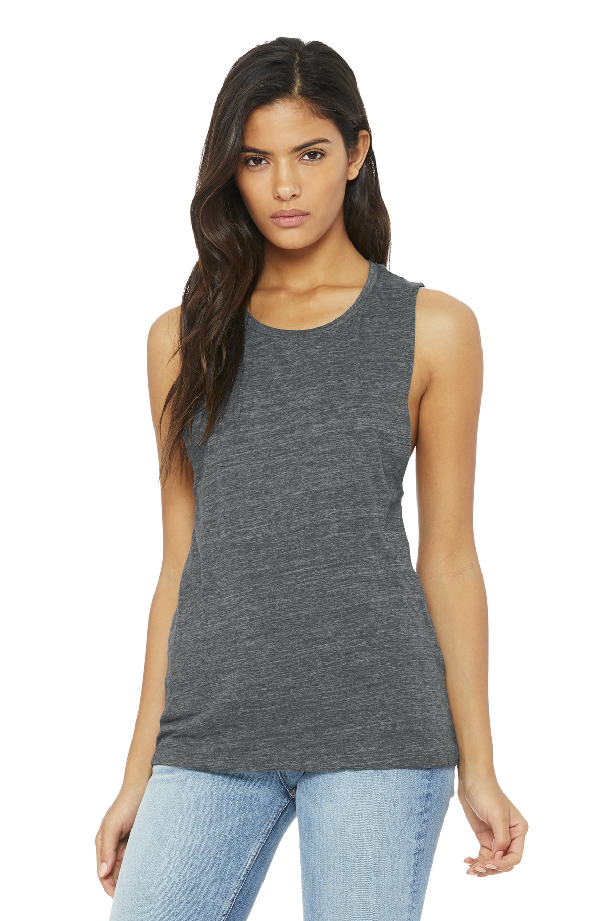 BELLA+CANVAS  ®  Women's Flowy Scoop Muscle Tank. BC8803