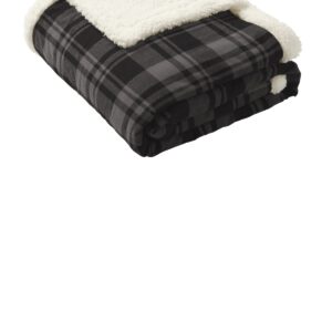 Port Authority  ®  Flannel Sherpa Blanket. BP43