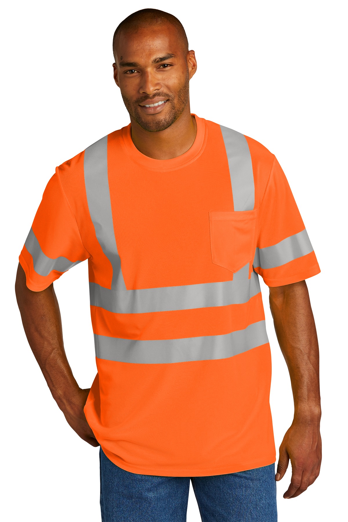 CornerStone  ®  ANSI 107 Class 3 Mesh Tee. CS202