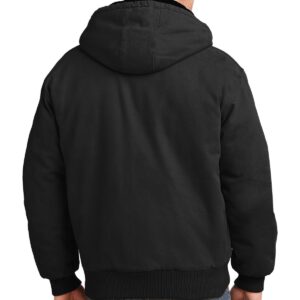 CornerStone ®  Washed Duck Cloth Insulated Hooded Work Jacket. CSJ41