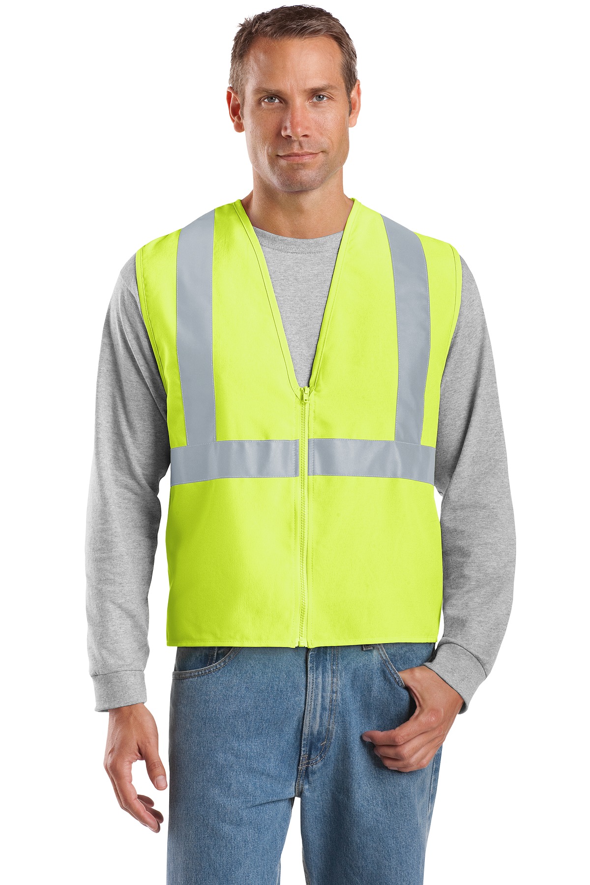 CornerStone ®  - ANSI 107 Class 2 Safety Vest.  CSV400