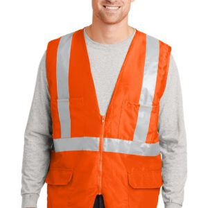 CornerStone ®  – ANSI 107 Class 2 Mesh Back Safety Vest. CSV405