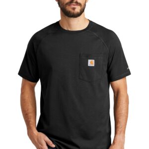 Carhartt Force  ®  Cotton Delmont Short Sleeve T-Shirt. CT100410