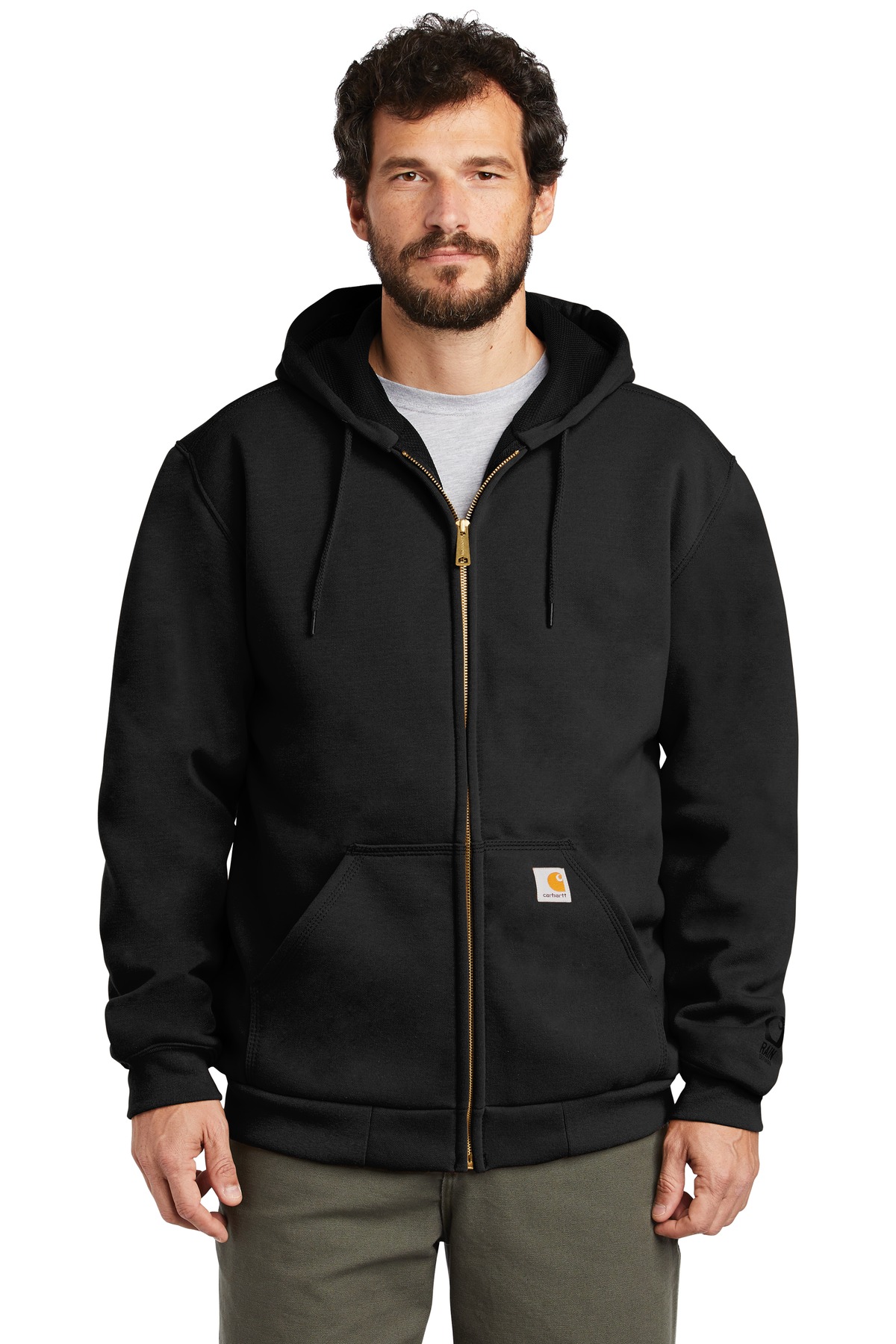 Carhartt  ®  Rain Defender  ®  Rutland Thermal-Lined Hooded Zip-Front Sweatshirt. CT100632