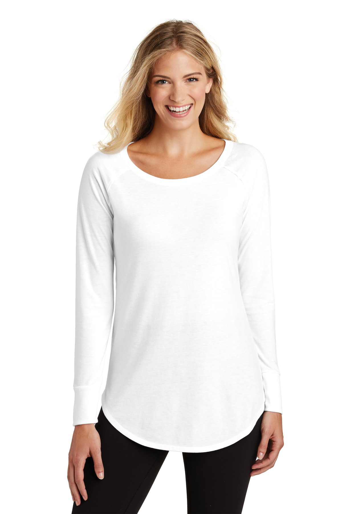 District  ®  Women's Perfect Tri  ®  Long Sleeve Tunic Tee. DT132L