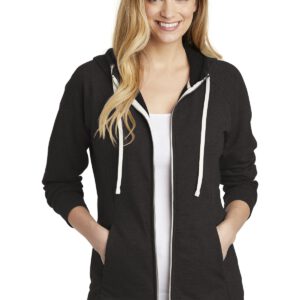 District  ®  Women’s Perfect Tri  ®  French Terry Full-Zip Hoodie. DT456
