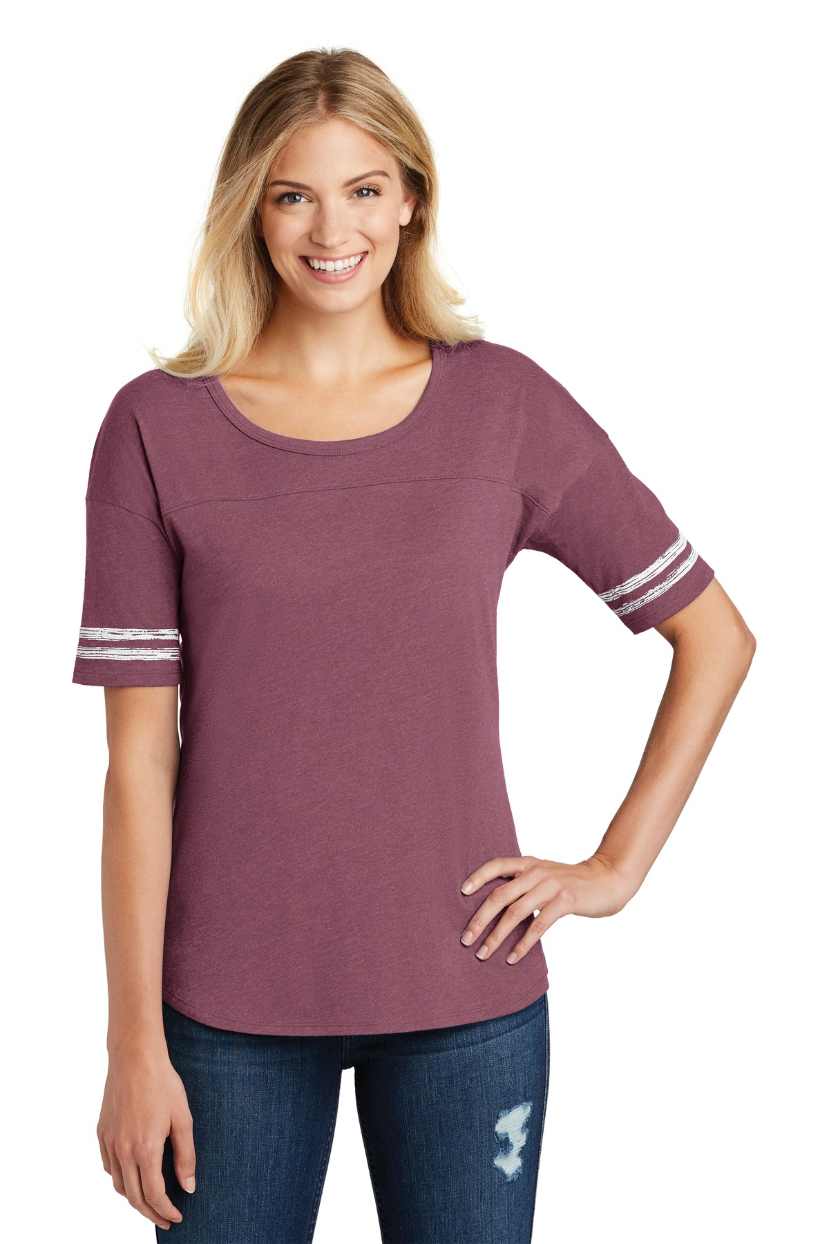 District   ®  Women's Scorecard Tee. DT487