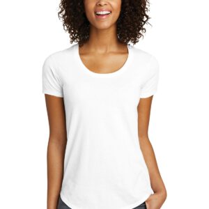 District ®  Women’s Fitted Very Important Tee ®  Scoop Neck. DT6401