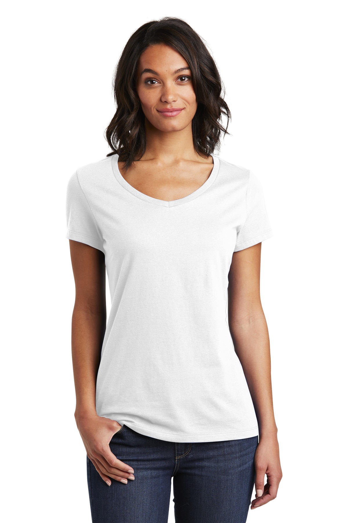 District  ®  Women's Very Important Tee  ®  V-Neck. DT6503