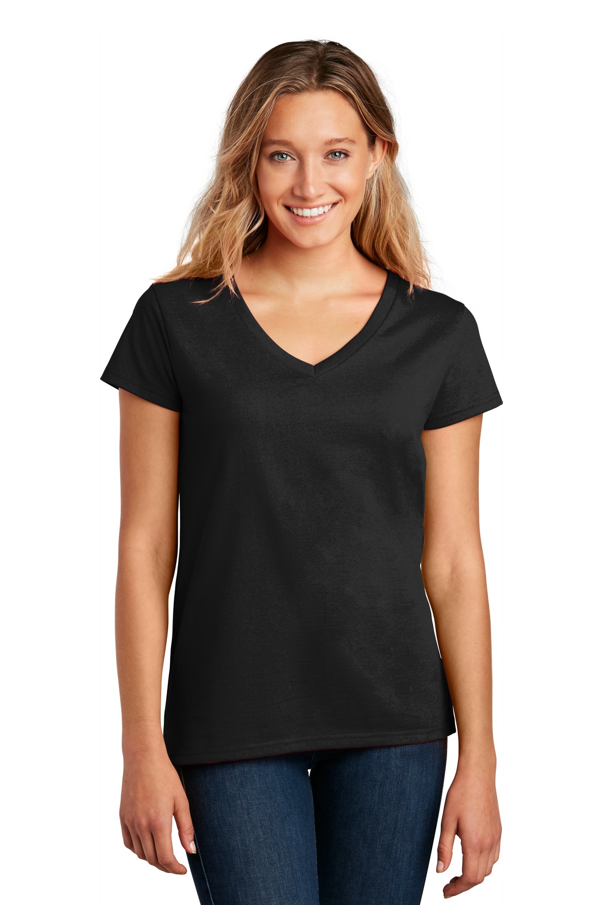 District  ®  Women's Re-Tee  ™  V-Neck DT8001