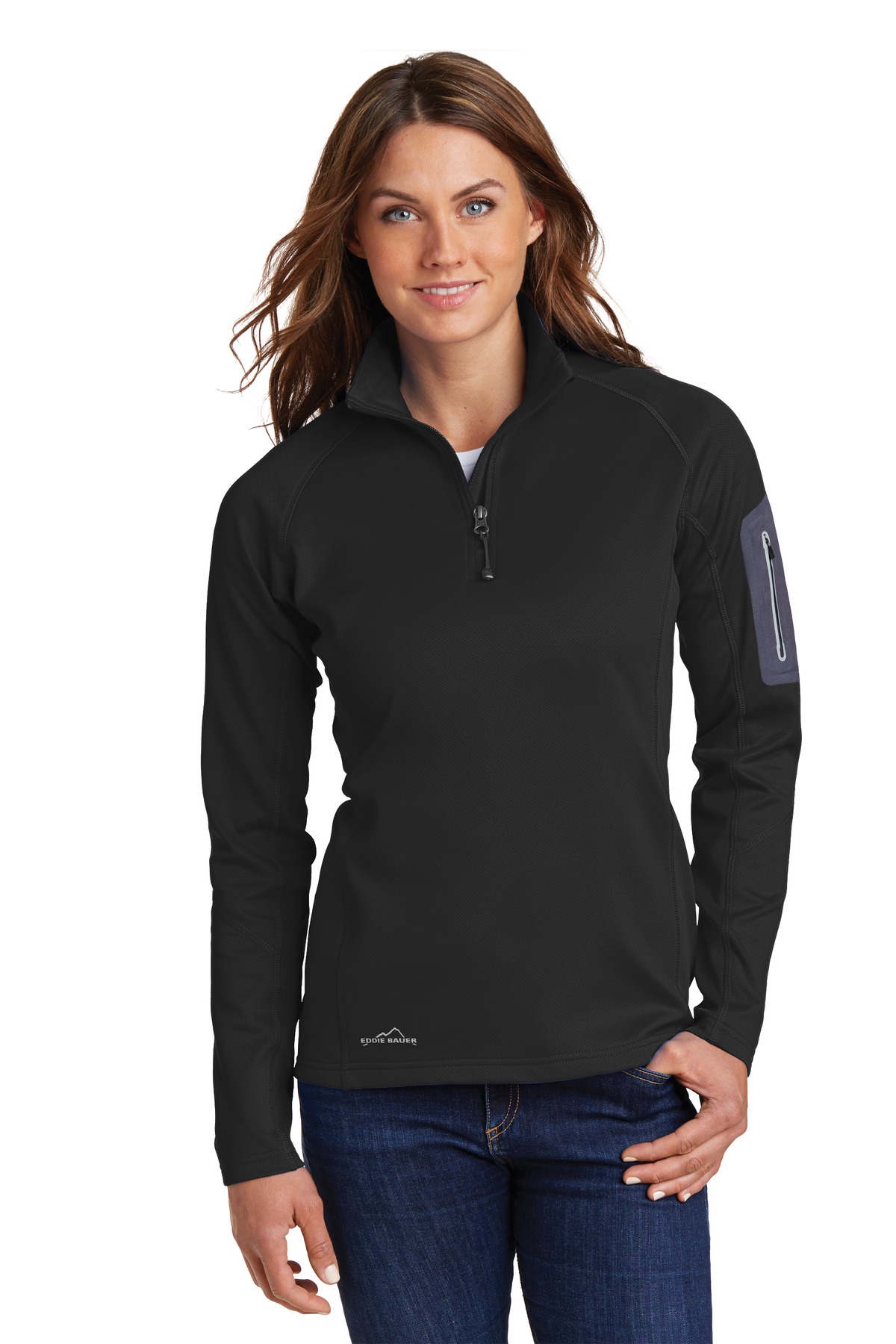 Eddie Bauer ®  Ladies 1/2-Zip Performance Fleece. EB235