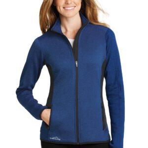 Eddie Bauer ®  Ladies Full-Zip Heather Stretch Fleece Jacket. EB239