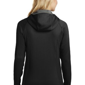 Eddie Bauer  ®  Ladies Sport Hooded Full-Zip Fleece Jacket. EB245