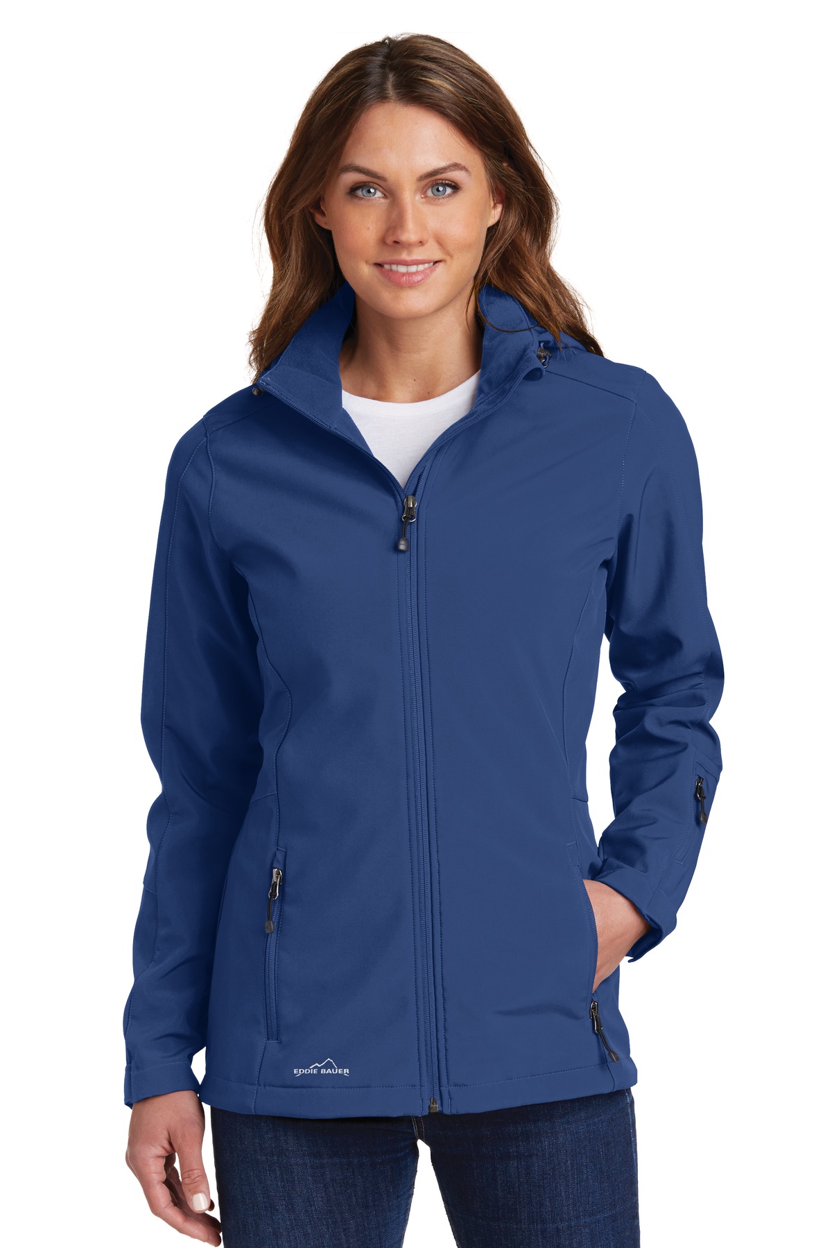 Eddie Bauer ®  Ladies Hooded Soft Shell Parka. EB537