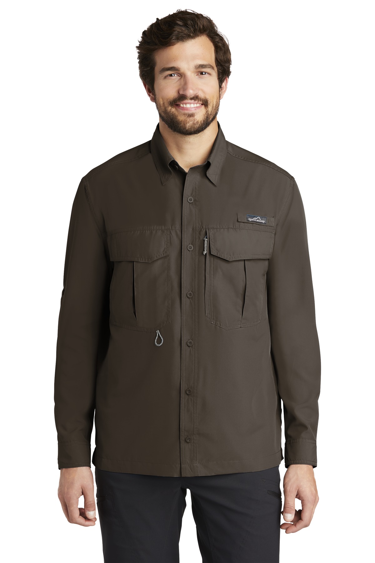 Eddie Bauer ®  - Long Sleeve Performance Fishing Shirt. EB600