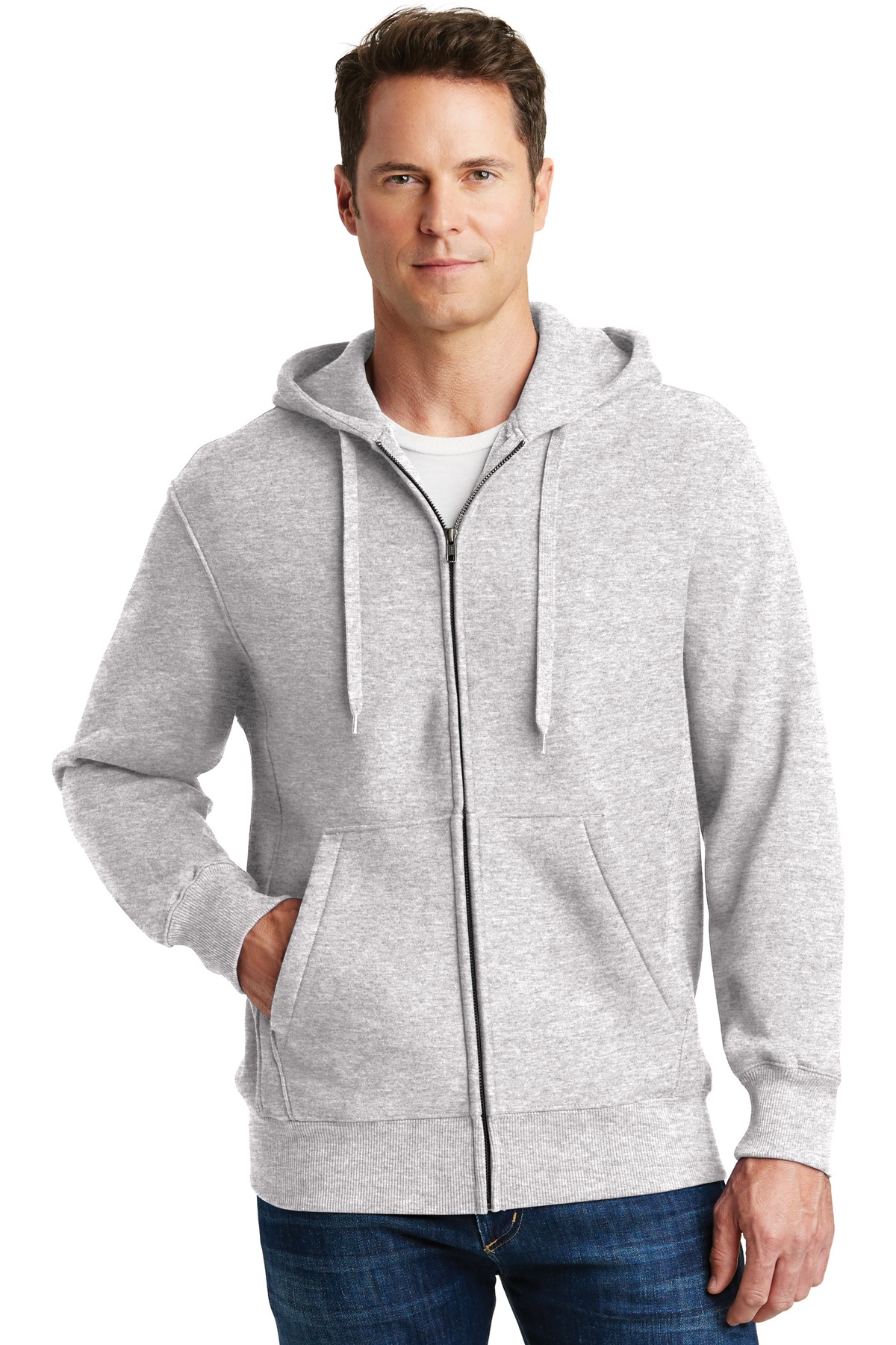 Sport-Tek ®  Super Heavyweight Full-Zip Hooded Sweatshirt.  F282