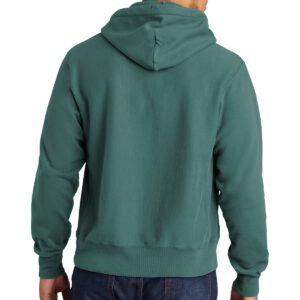 Champion  ®  Reverse Weave  ®  Garment-Dyed Hooded Sweatshirt. GDS101