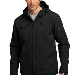 Port Authority ®  Textured Hooded Soft Shell Jacket. J706