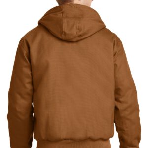CornerStone ®  – Duck Cloth Hooded Work Jacket.  J763H