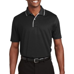 Sport-Tek ®  Dri-Mesh ®  Polo with Tipped Collar and Piping.  K467