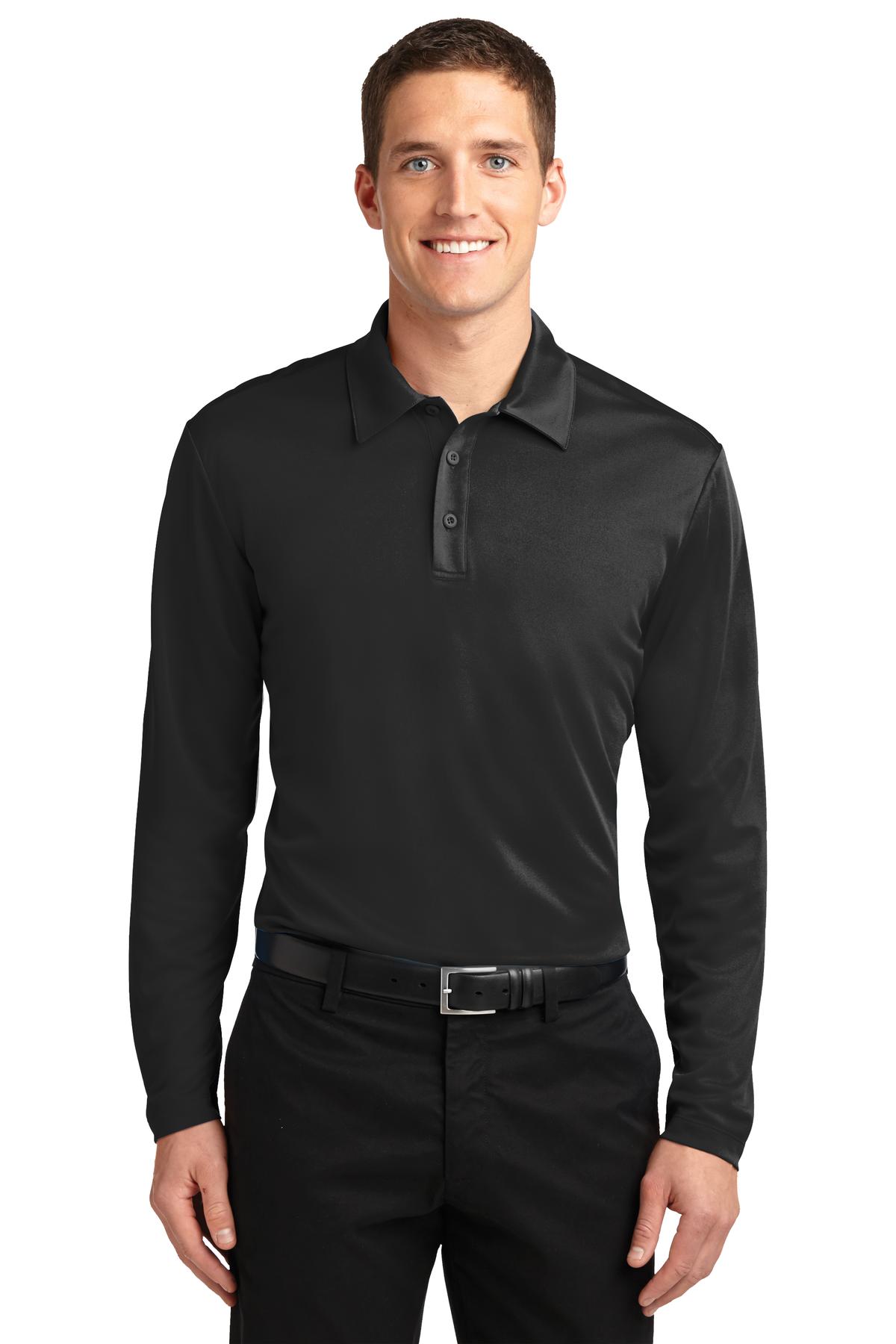 Port Authority ®  Silk Touch™ Performance Long Sleeve Polo. K540LS