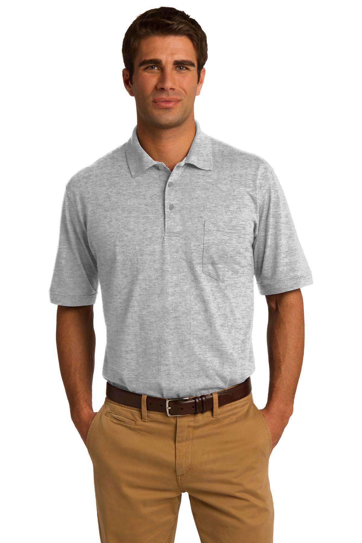 Port & Company ®  Core Blend Jersey Knit Pocket Polo. KP55P