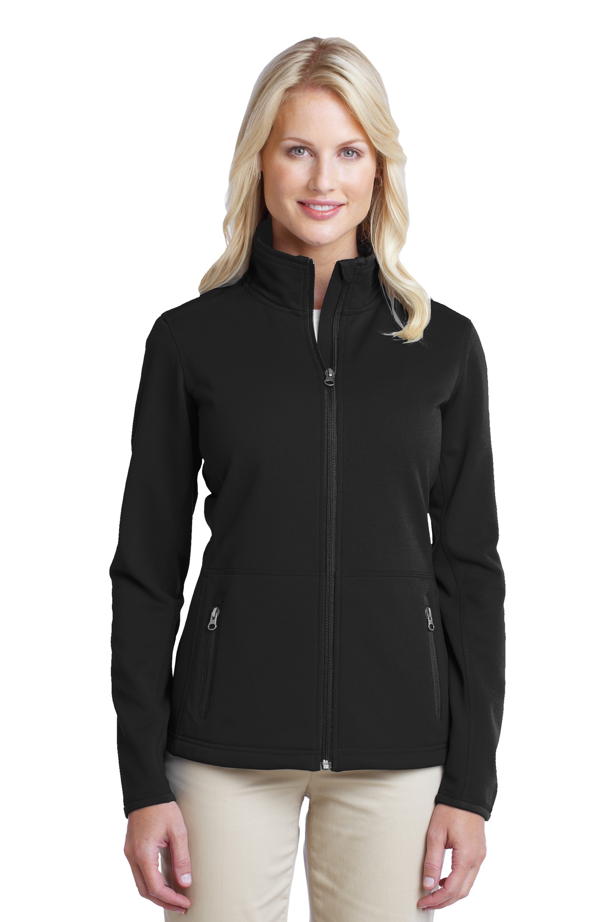 Port Authority ®  Ladies Pique Fleece Jacket. L222